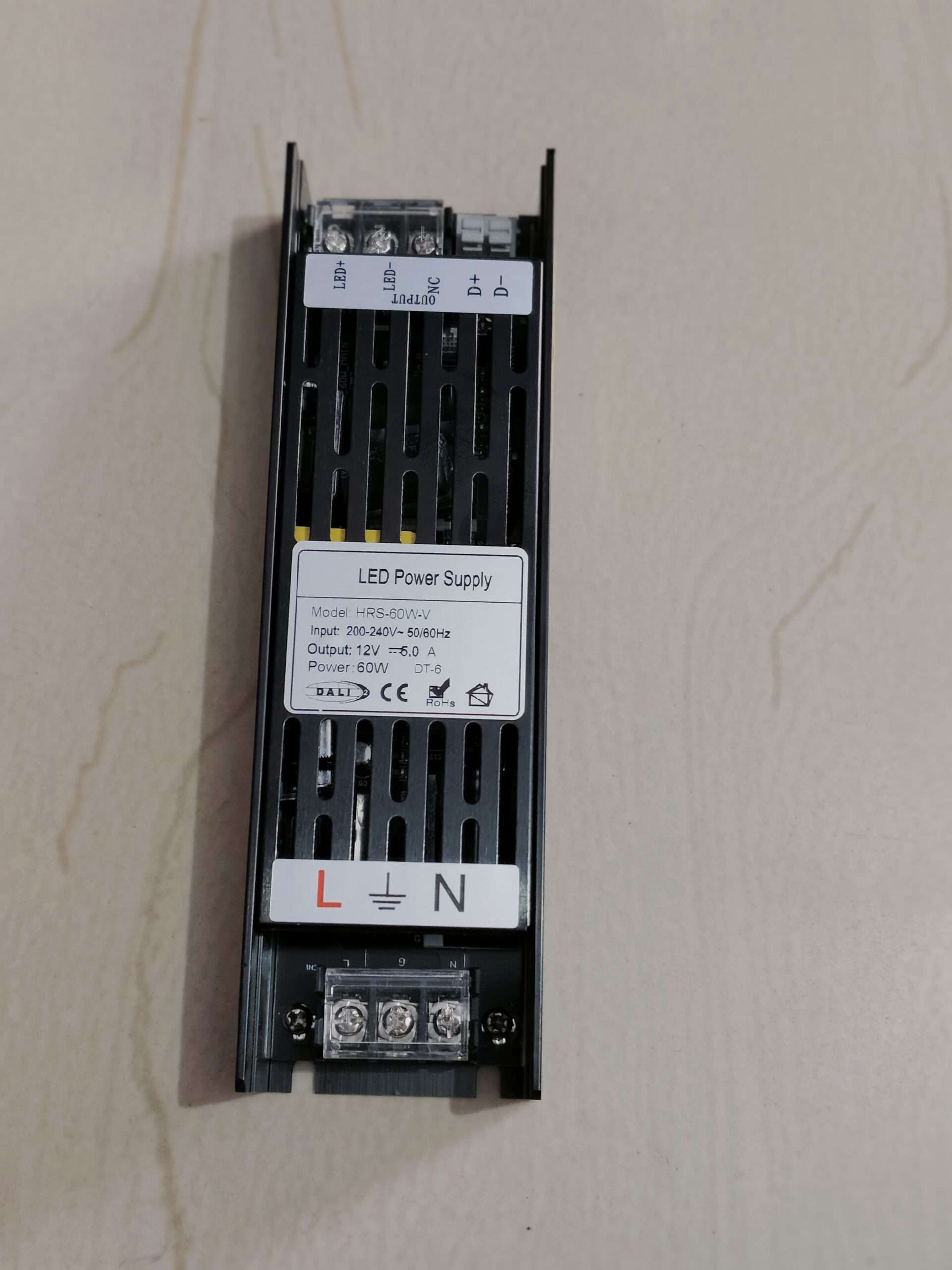 DALI DRIVER 12V 60W