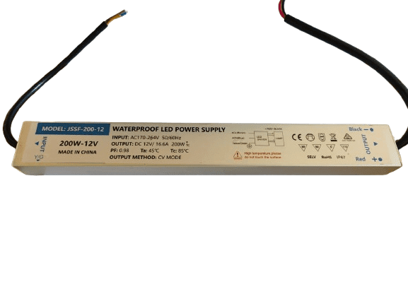 200W 12V Waterproof LED Power Supply - Image 5