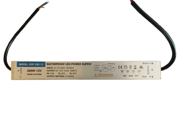 200W 12V Waterproof LED Power Supply - Image 3