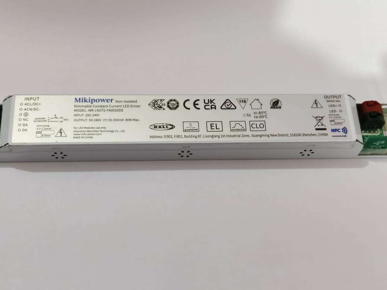 Linear Dali Driver Non Isolated 55 -550 mA - Image 3