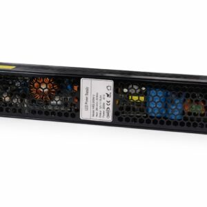 200W 12V LED Power Supply | Slim Metal SMPS Driver | 16.6A Output | Input 200-240V AC | For LED Strip, CCTV, Signage & Lighting Applications