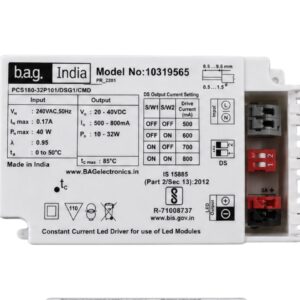 CONSTANT CURRENT 500-800 MA BAG LED DRIVER
