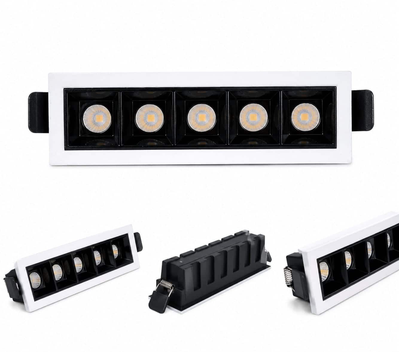 5 Head Recessed COB LED