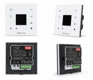 Smart 0/1–10V Touch Dimmer Panel