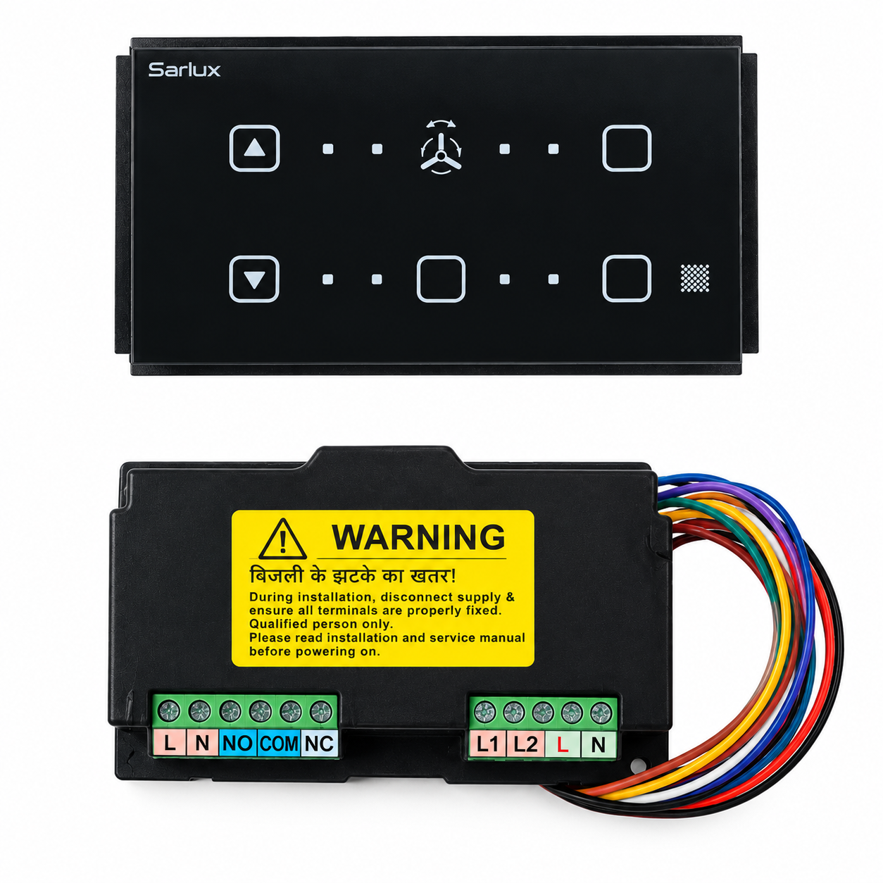 Sarlux Smart Touch Fan & Light Controller