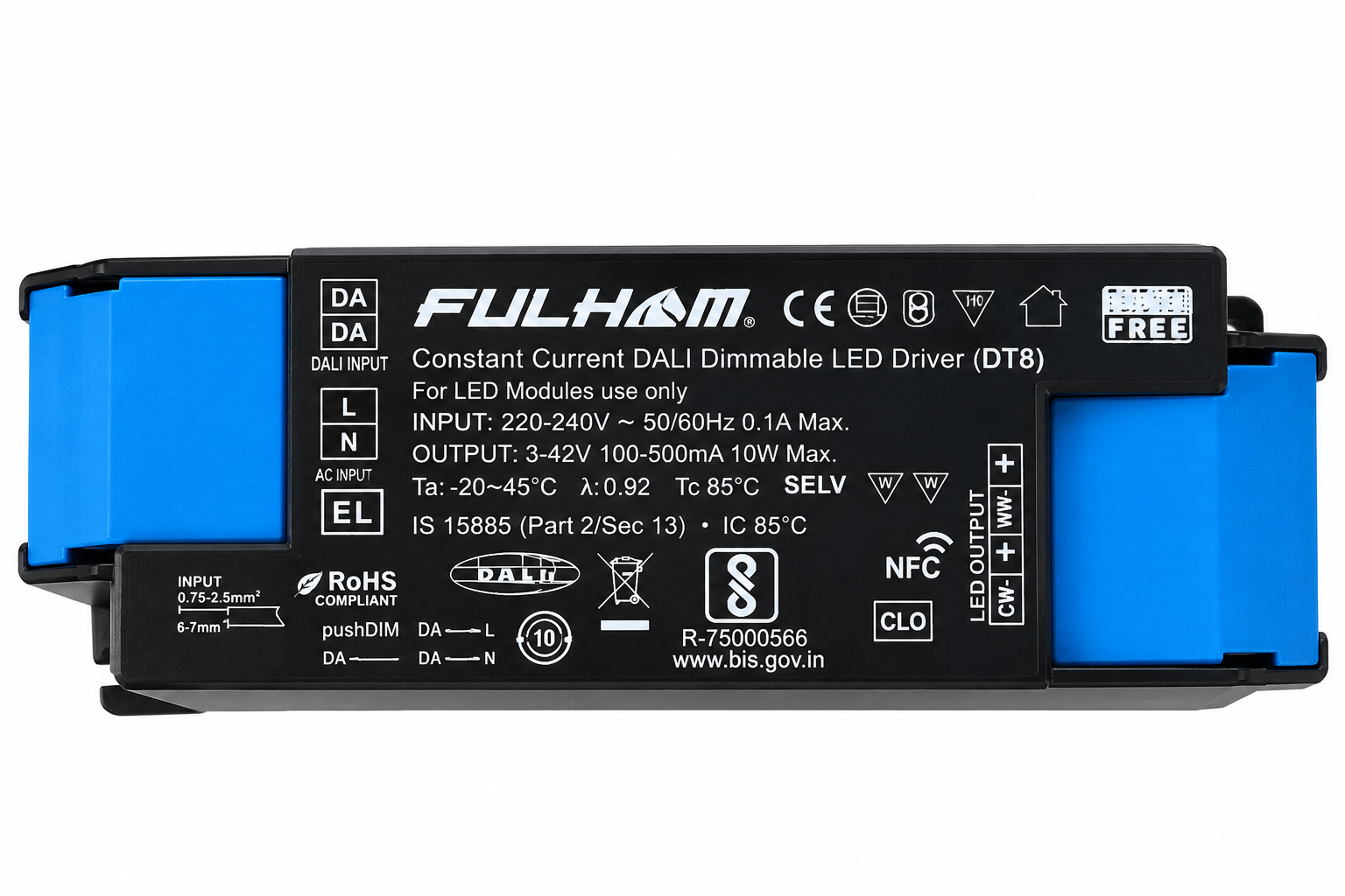 Fulham DALI DT8 Dimmable 10W