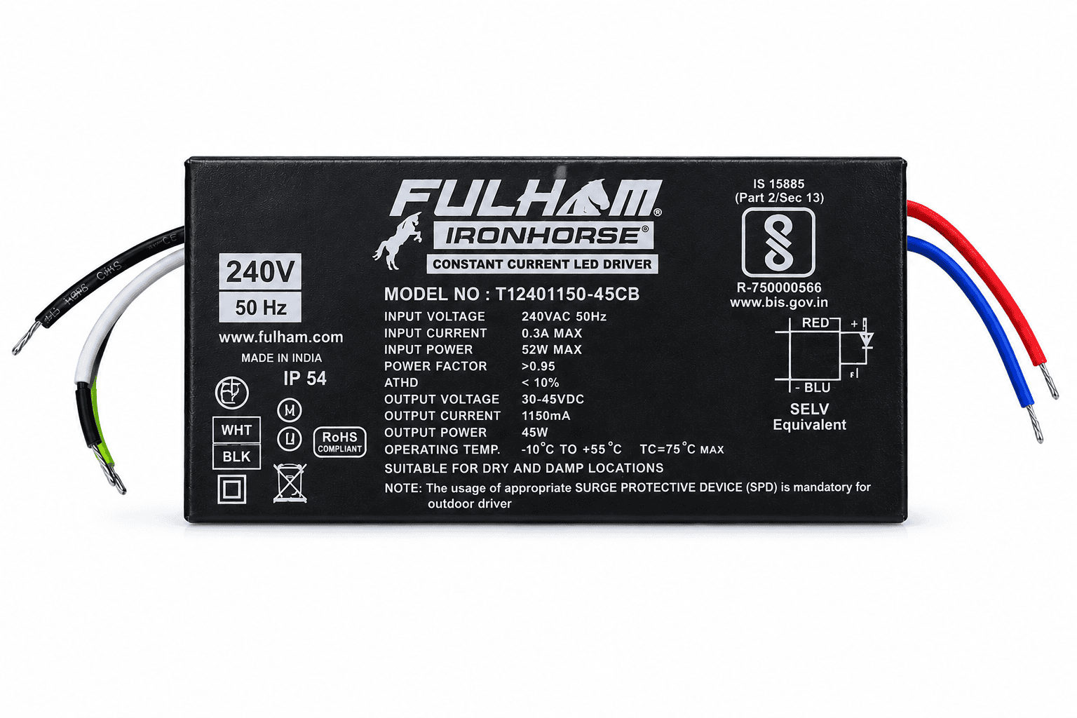 FULHAM 52 W 1150 mA