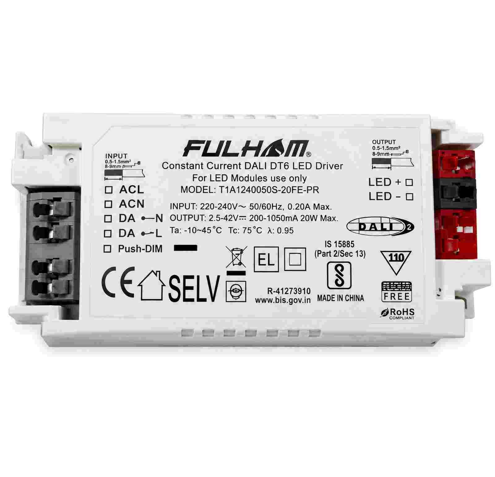 DALI DT6 LED Driver 20W