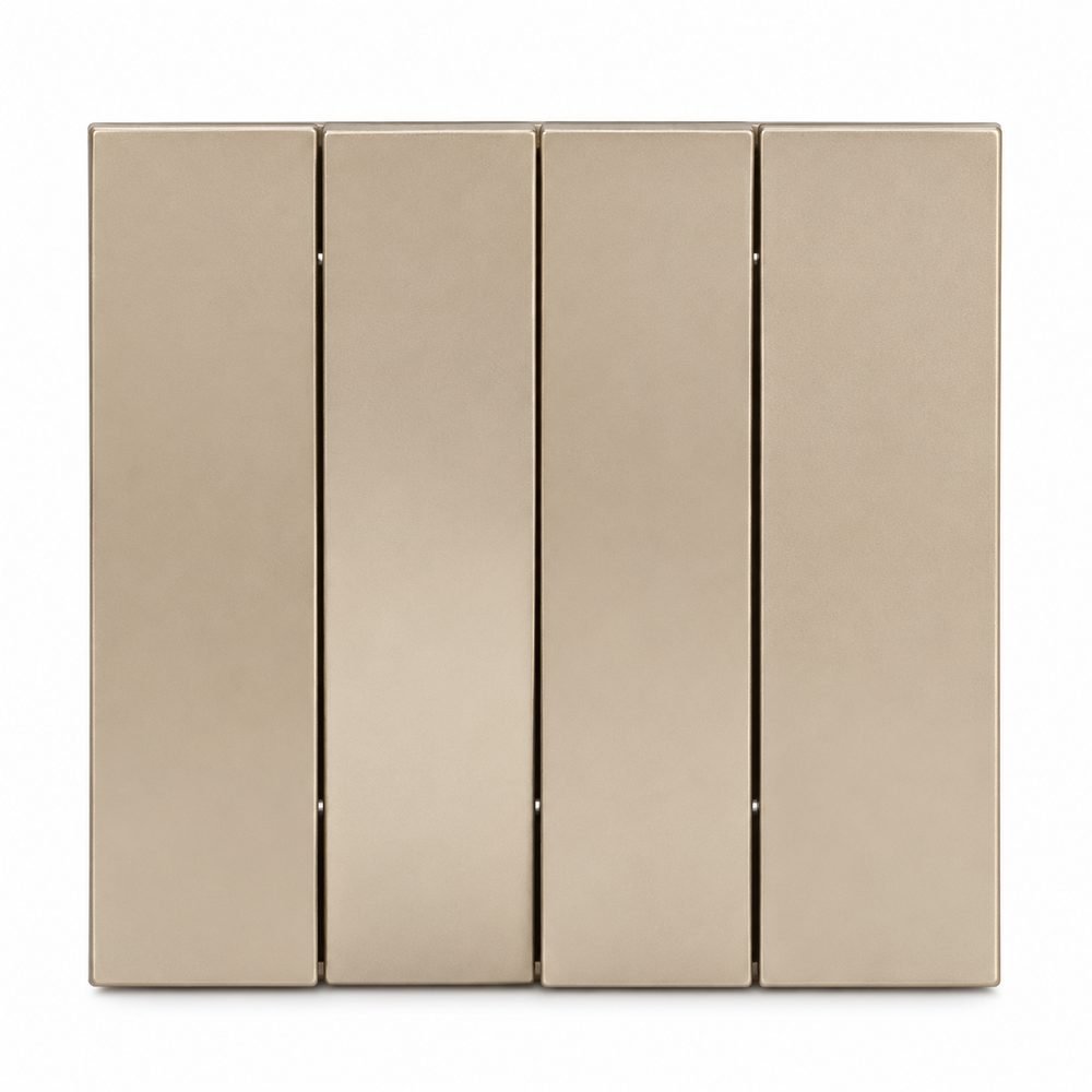 4 Gang Modular Rocker Switch